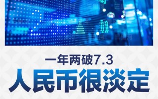 一年两破7.3，人民币很淡定