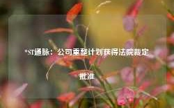 *ST通脉：公司重整计划获得法院裁定批准