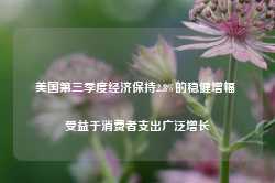 美国第三季度经济保持2.8%的稳健增幅 受益于消费者支出广泛增长-第1张图片-河北创正电气设备科技有限公司