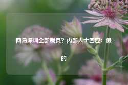 网易深圳全部裁员？内部人士回应：假的-第1张图片-河北创正电气设备科技有限公司