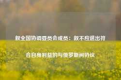 叙全国协调委员会成员：叙不应退出符合自身利益的与俄罗斯间协议-第1张图片-河北创正电气设备科技有限公司